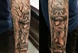 Réalisation tatoueur TOM RIOS DUPUY  STUDIO 54 ANGERS  - Studio 54