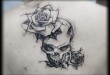 Réalisation tatoueur NOTEK ROBIN STUDIO 54 NANTES - Studio 54