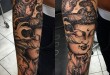 Réalisation tatoueur TANKY STUDIO 54 NANTES - Studio 54