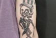 Réalisation tatoueur ESTELLE TATTOO STUDIO54 NANTES - Studio 54