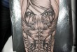 Réalisation tatoueur NOTEK ROBIN STUDIO 54 NANTES - Studio 54