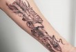 Réalisation tatoueur OSMOZER. STUDIO54 NANTES - Studio 54