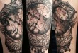 Réalisation tatoueur TOM RIOS DUPUY  STUDIO 54 ANGERS  - Studio 54